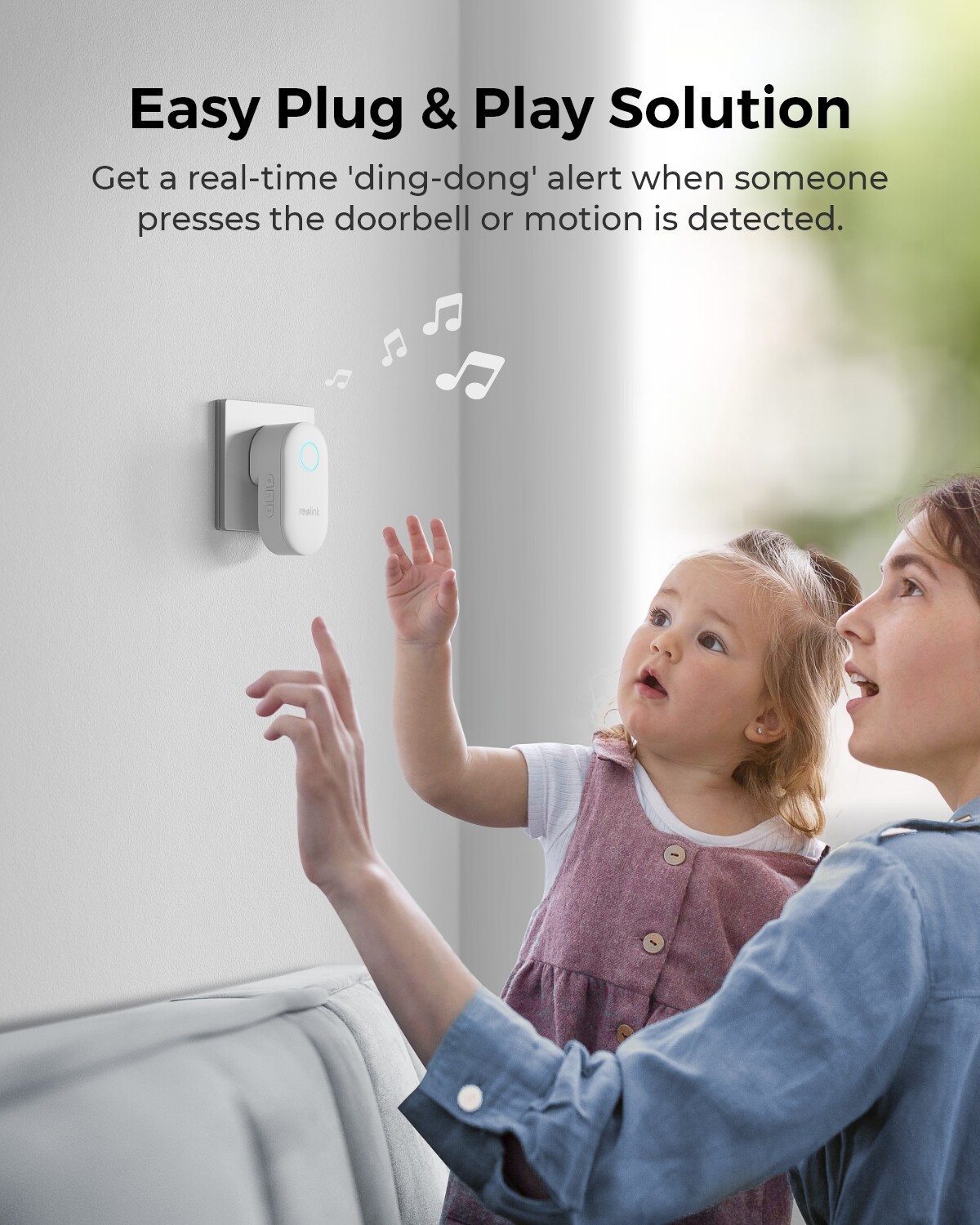 Reolink Digital Chime Remote Control Easy Plug & Play for Reolink Video Doorbell gallery