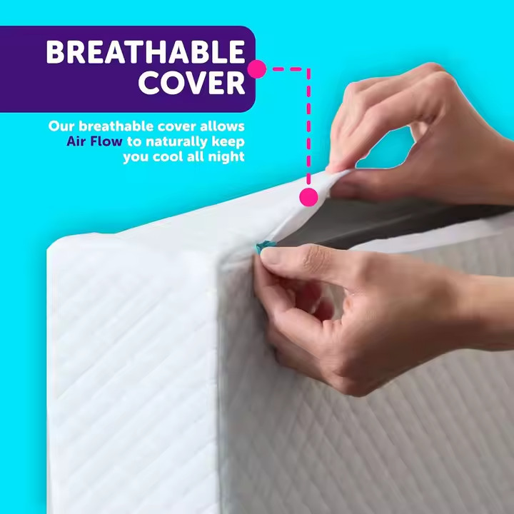 Memory Foam Cube Pillow for Side Sleepers ,Orthopedic Perfect for Side gallery