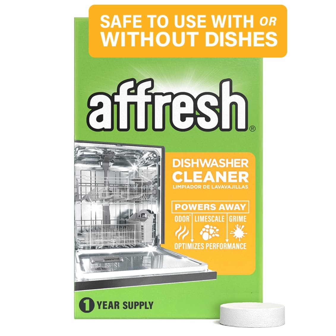 Affresh Dishwasher Cleaner Helps Power Away Odor Causing Bacteria Limescale gallery