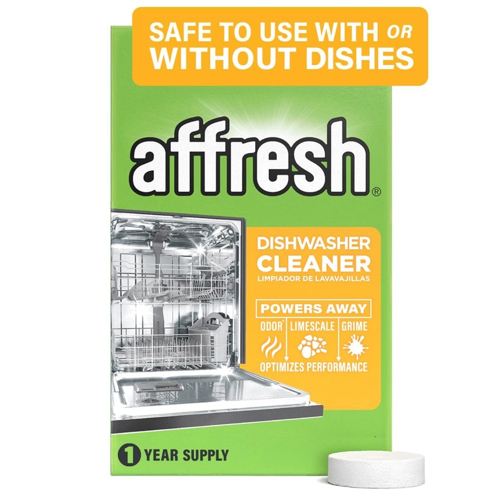 Affresh Dishwasher Cleaner Helps Power Away Odor Causing Bacteria Limescale