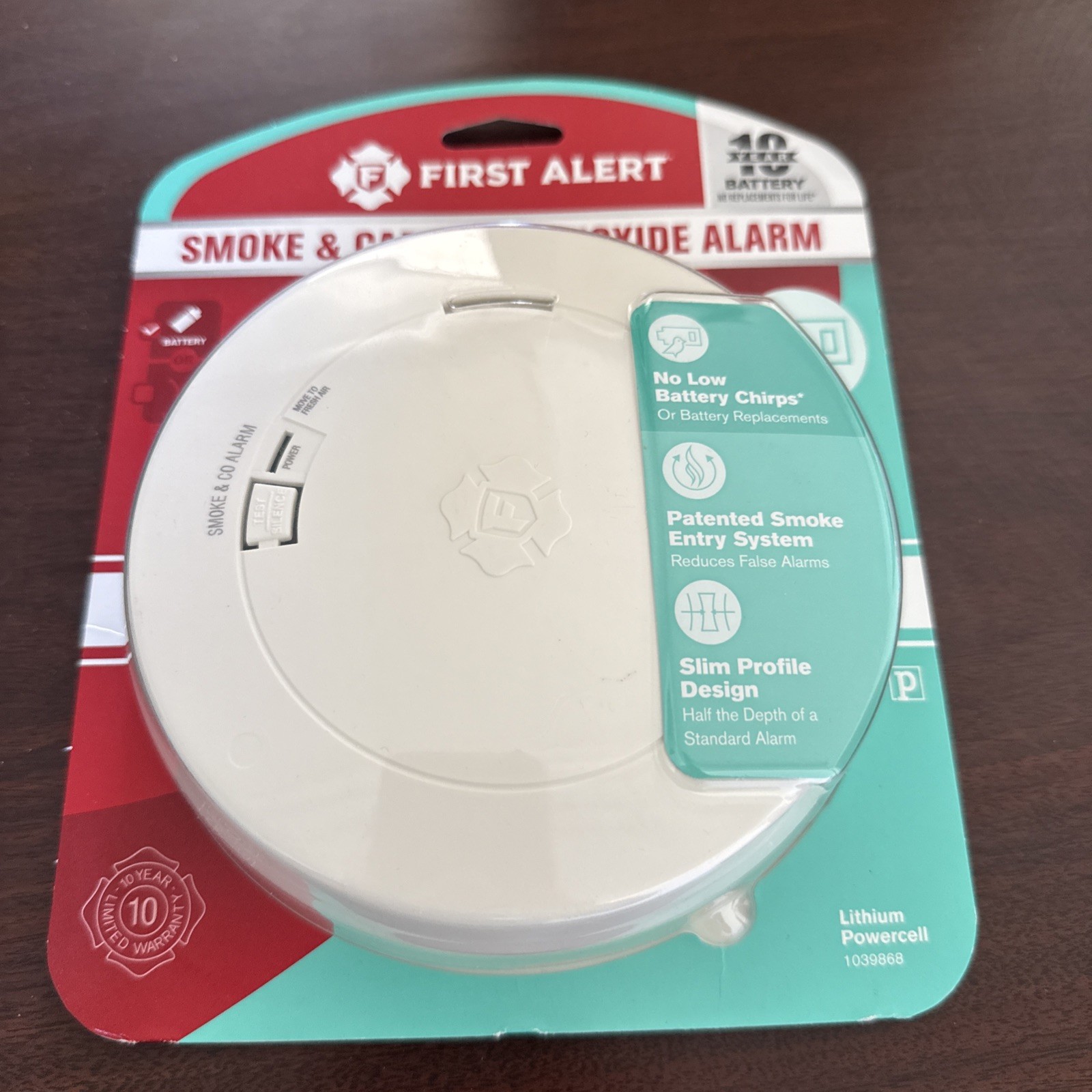 First Alert Smoke & Carbon Monoxide Alarm 10 Year Battery 1039868 gallery