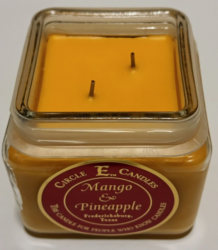 28oz Circle E Mango & Pineapple Candle 2 Wicks gallery