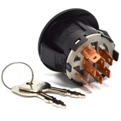 Ignition Starter Switch & Key for Husqvarna 532193350 Lawn Mower Rider Tractor