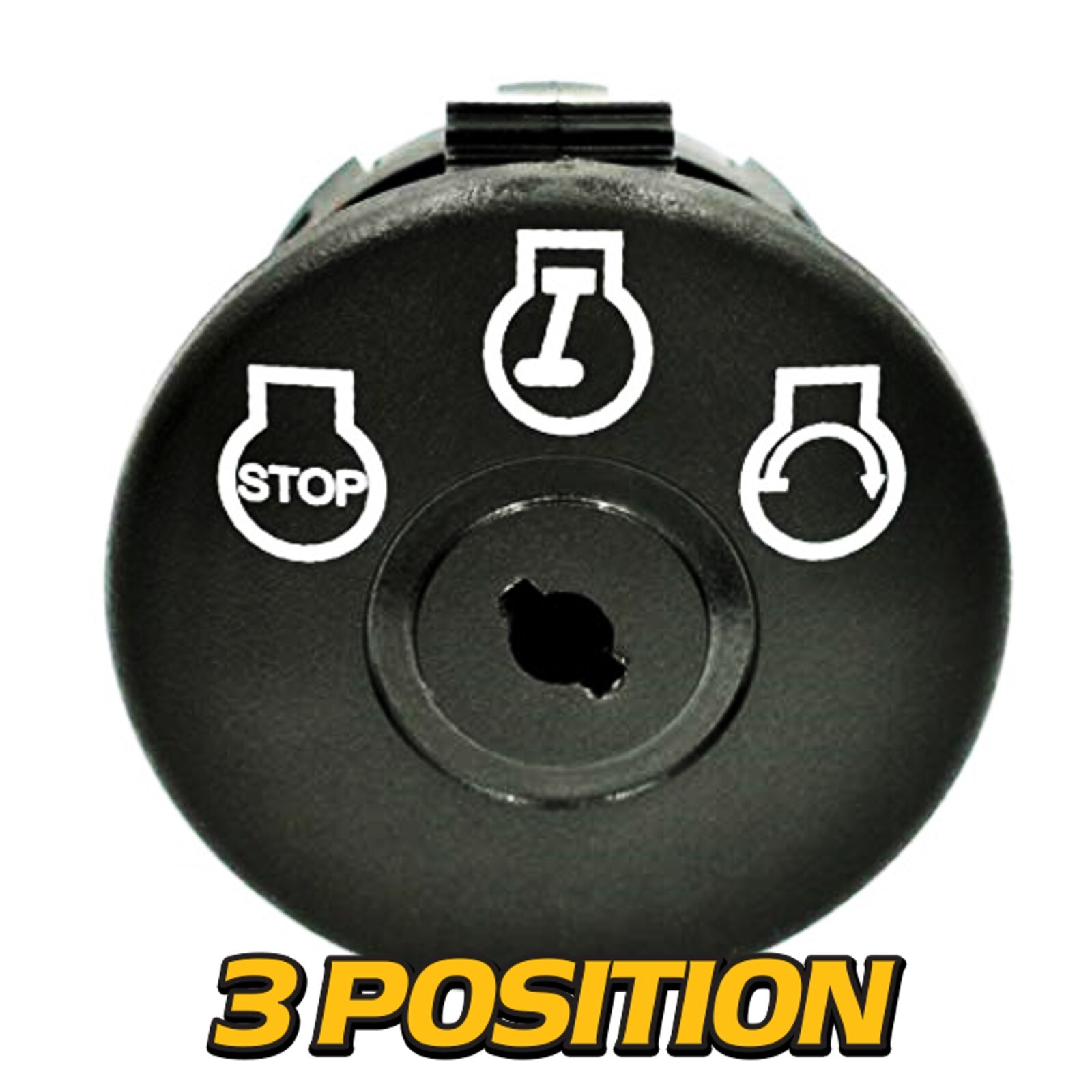 077-8076-00 Starter Ignition Key Switch fits Bad Boy Mowers w/ 2 Keys gallery