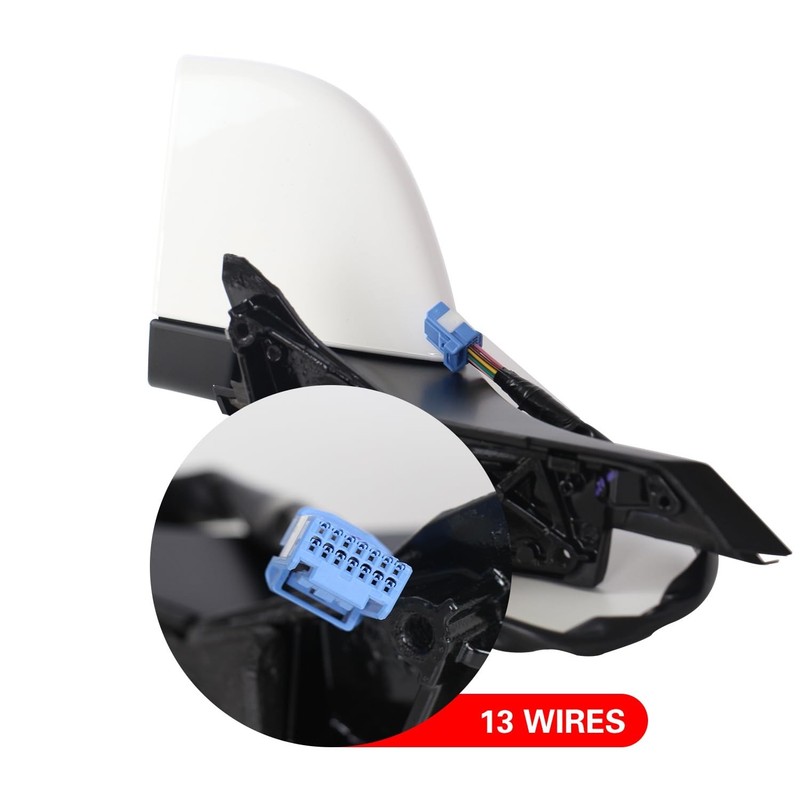 side mirror replacement for Tesla Model 3 2021 2022 2023 2024 2025 Assembly D... gallery