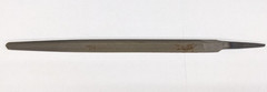 Three-Square Triangular File Second Cut Double Cut Taper 12″ Long – 3-Square