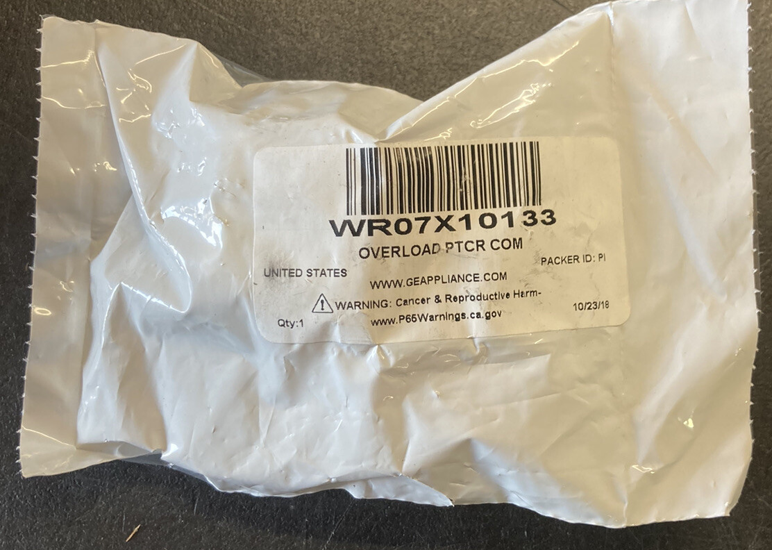 Refrigerator Compressor Overload and PTC Start Relay WR07X10133 gallery