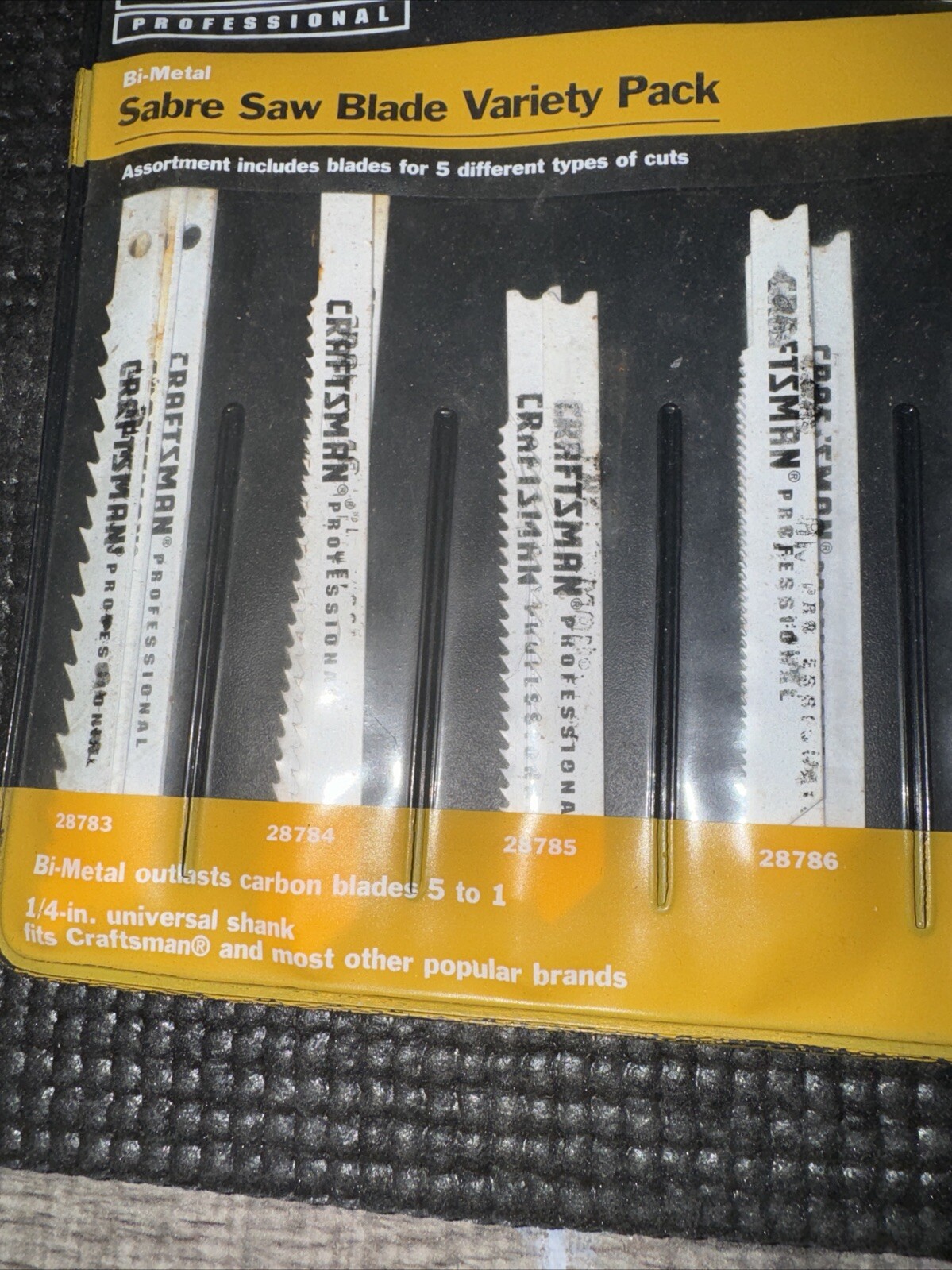 Sears Craftsman Pro NOS 12pc Sabre Saw Blades Jig Saw 28798 Made In Switzerland gallery
