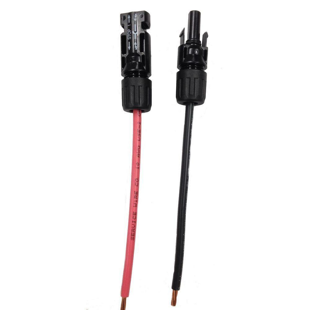 Solar Charge Controller Cable Wire Fits MC4 Connectors - 8 / 10 / 12 / 14 AWG gallery
