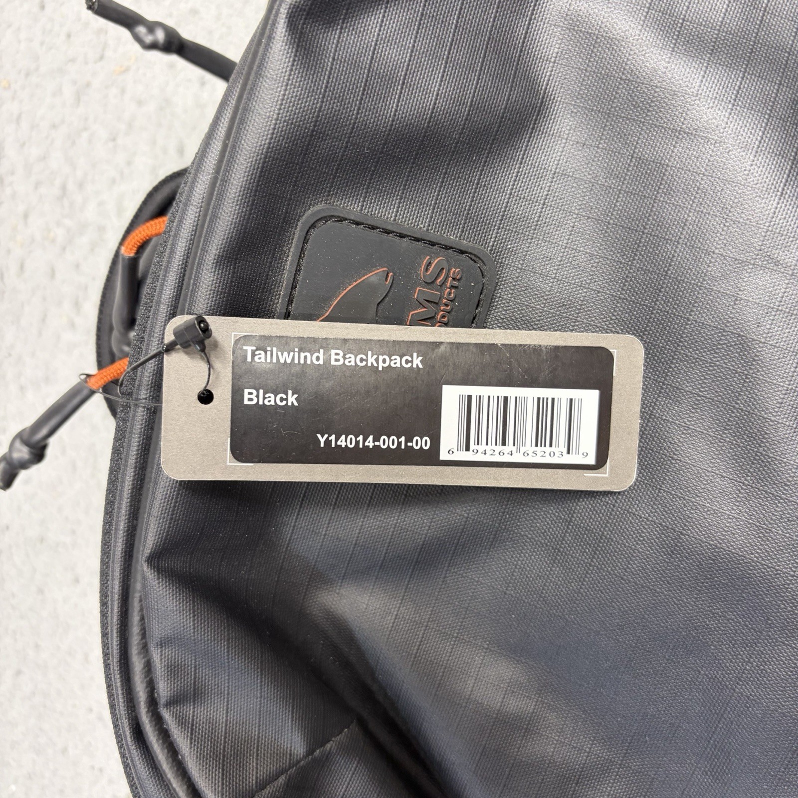 Simms Tailwind Backpack Black Pack 24L Bag Waterproof Submersible 3