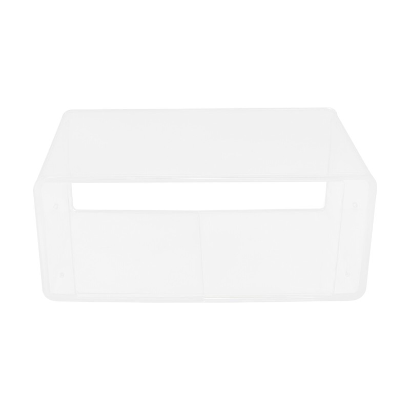 Wall-Mounted Bedside Table Acrylic Floating Nightstand No Assembly Required gallery