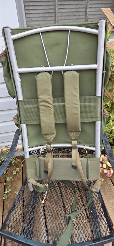 Post 1968 KELTY Mountaineer External Aluminium Frame Backpack Olive  4
