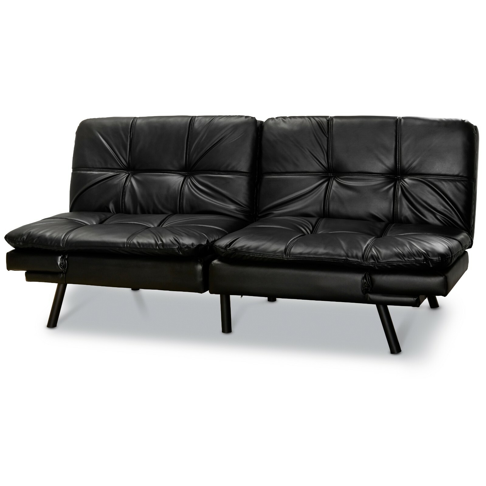 Memory Foam Futon Sofa Bed Couch Sleeper FULL Size Convertible Foldable Loveseat gallery