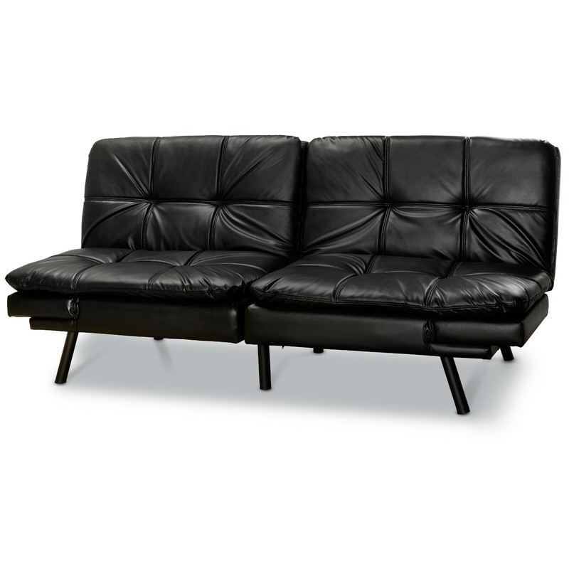 Memory Foam Futon Sofa Bed Couch Sleeper FULL Size Convertible Foldable Loveseat gallery
