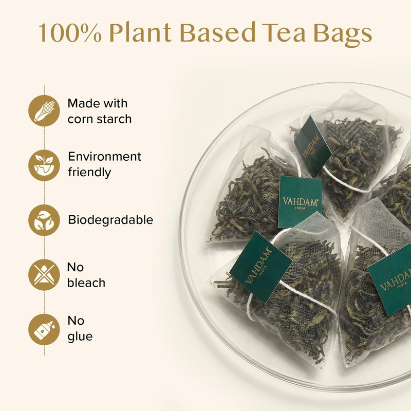 , Organic Himalayan Green Tea (100 Count) High Grown, Non GMO, Gluten Free, Low gallery