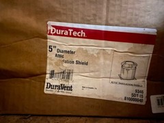 5″ x 12″ Double-wall / Class A Pipe/ Stainles S. – DURA TECH / DURA VENT CF70508