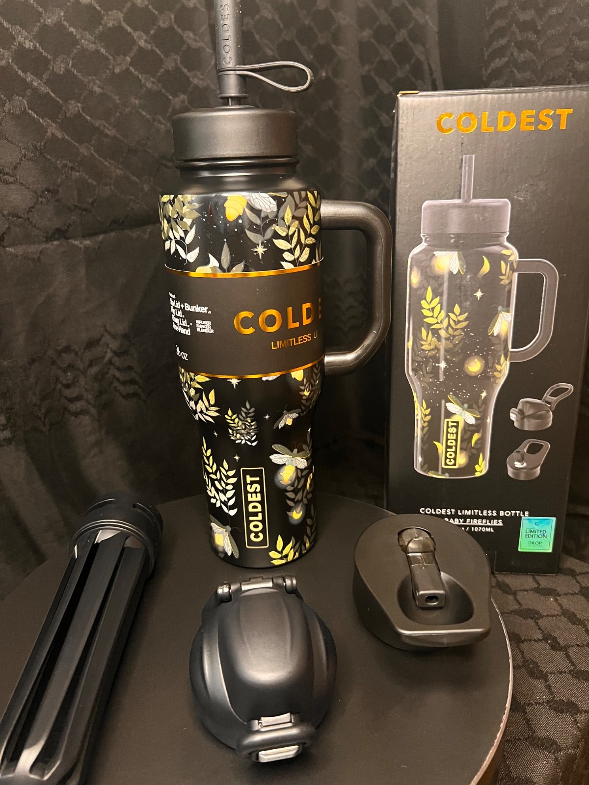 COLLECTABLE Rare Coldest 36oz BABY FIREFLIES Water Bottle Limited Edition HOT!!! gallery