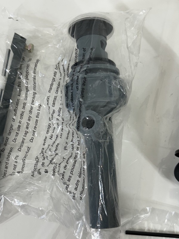 NEW Pegasus 8" Spread Brush Nickel Bath Faucet Missing Box READ B59 gallery