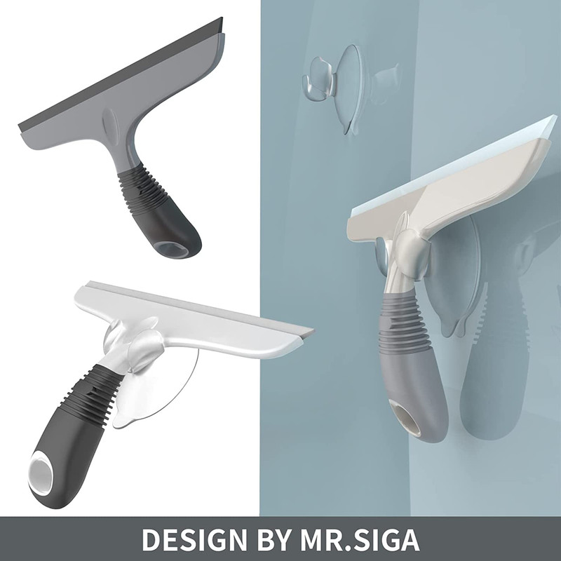 Multi-Purpose Silicon Squeegee for Window, Glass, Shower Door, Car Windshield, H gallery