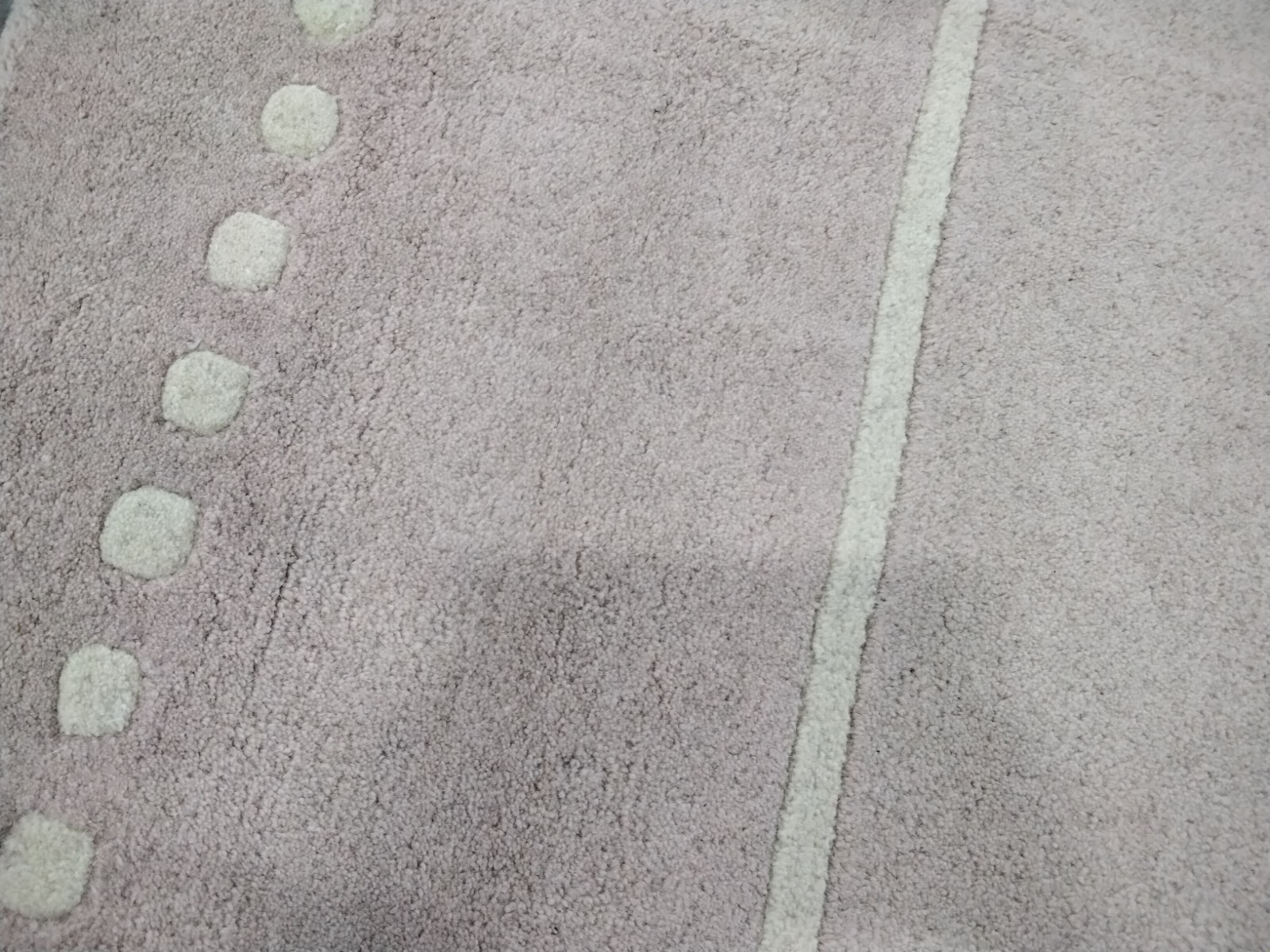 LIGHT PINK / IVORY 9' X 12' Back Stain Rug, Reduced Price 1172747930 BEL151M-9 gallery