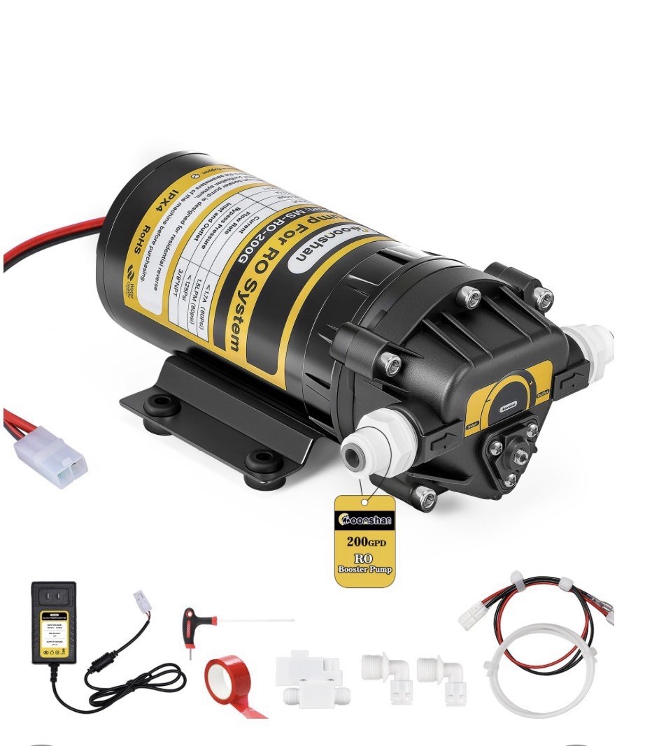 Moonshan 200GPD Booster Pump gallery