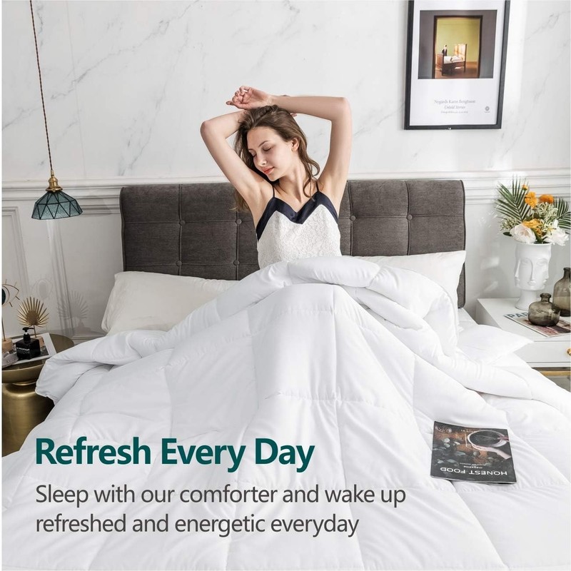 Soft Queen Size Comforter Duvet Insert-Lightweight Down Alternative Comforter... gallery