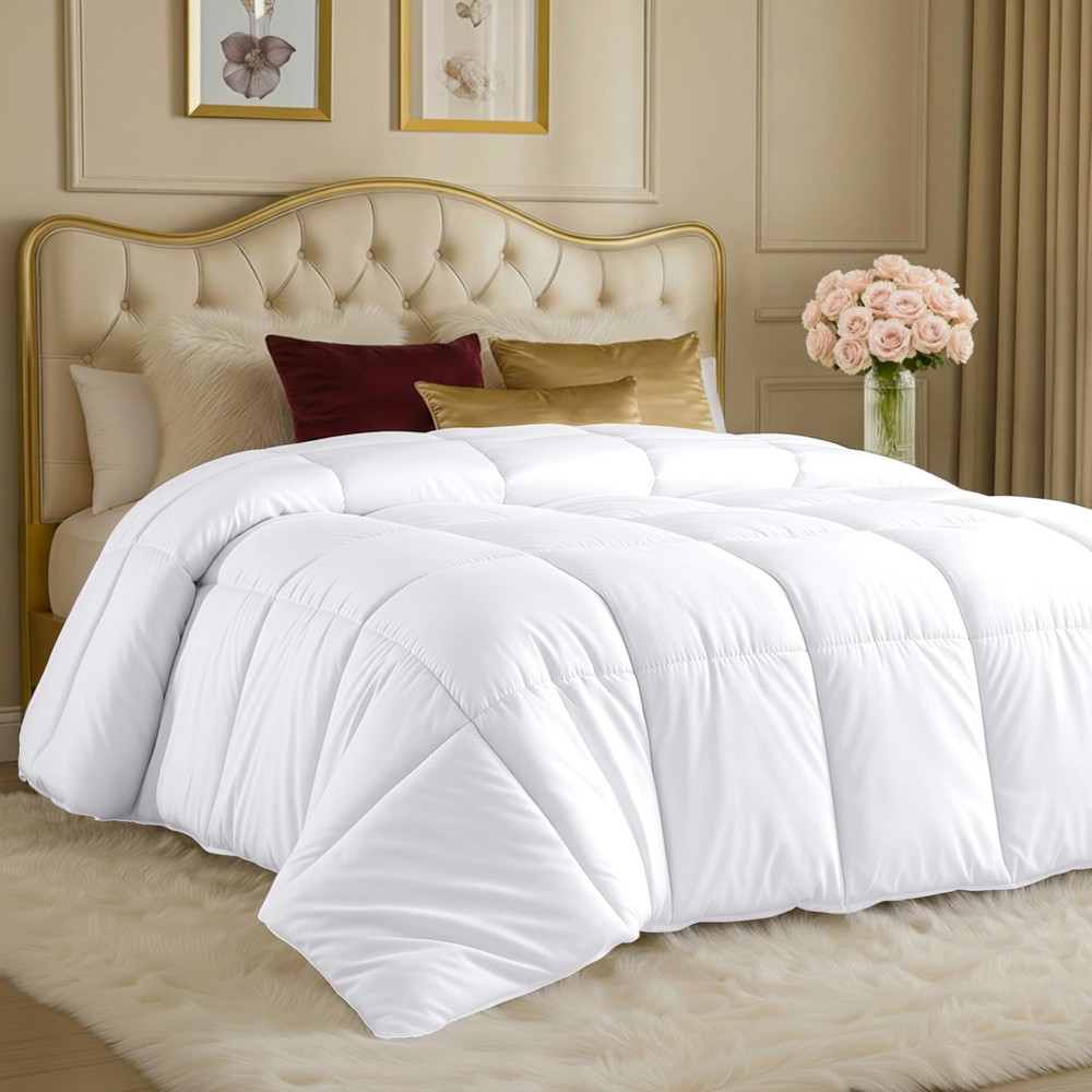 Utopia Bedding Comforter Twin Size 64 x 88 Inches, All Season Duvet Insert, D...