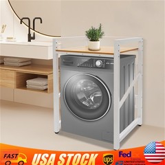 Heavy Duty Washer Dryer Stacking Rack Standing Storage Shelf Wash Machine Frame