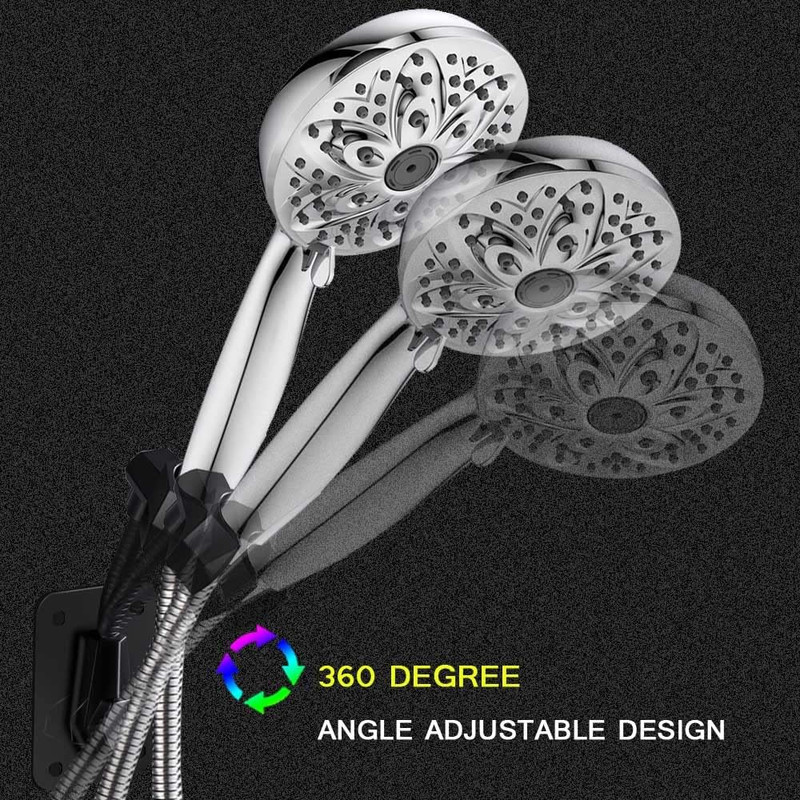 360 Degree Rotatable Adjustable Handheld Shower Wand Holder Wall Mount Bracket gallery