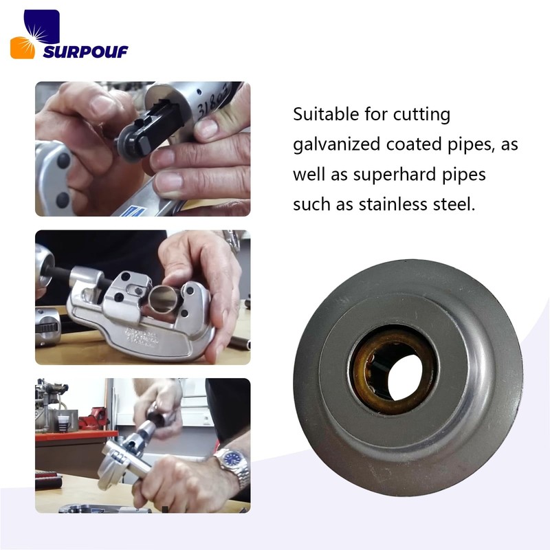 Surpouf 29973 Model E635 Stainless Steel Tubing Cutter Wheel Fits For 29963 gallery