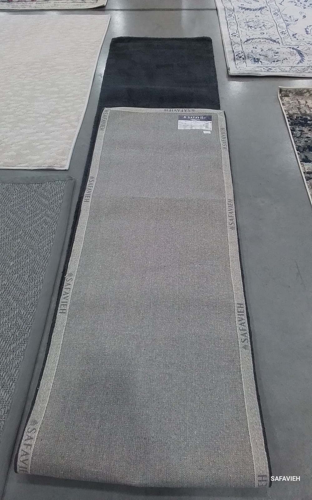 BLACK 2'-3" x 14'-0" Flaw in Rug, Reduced Price 1172798589 HIM610C-214 gallery