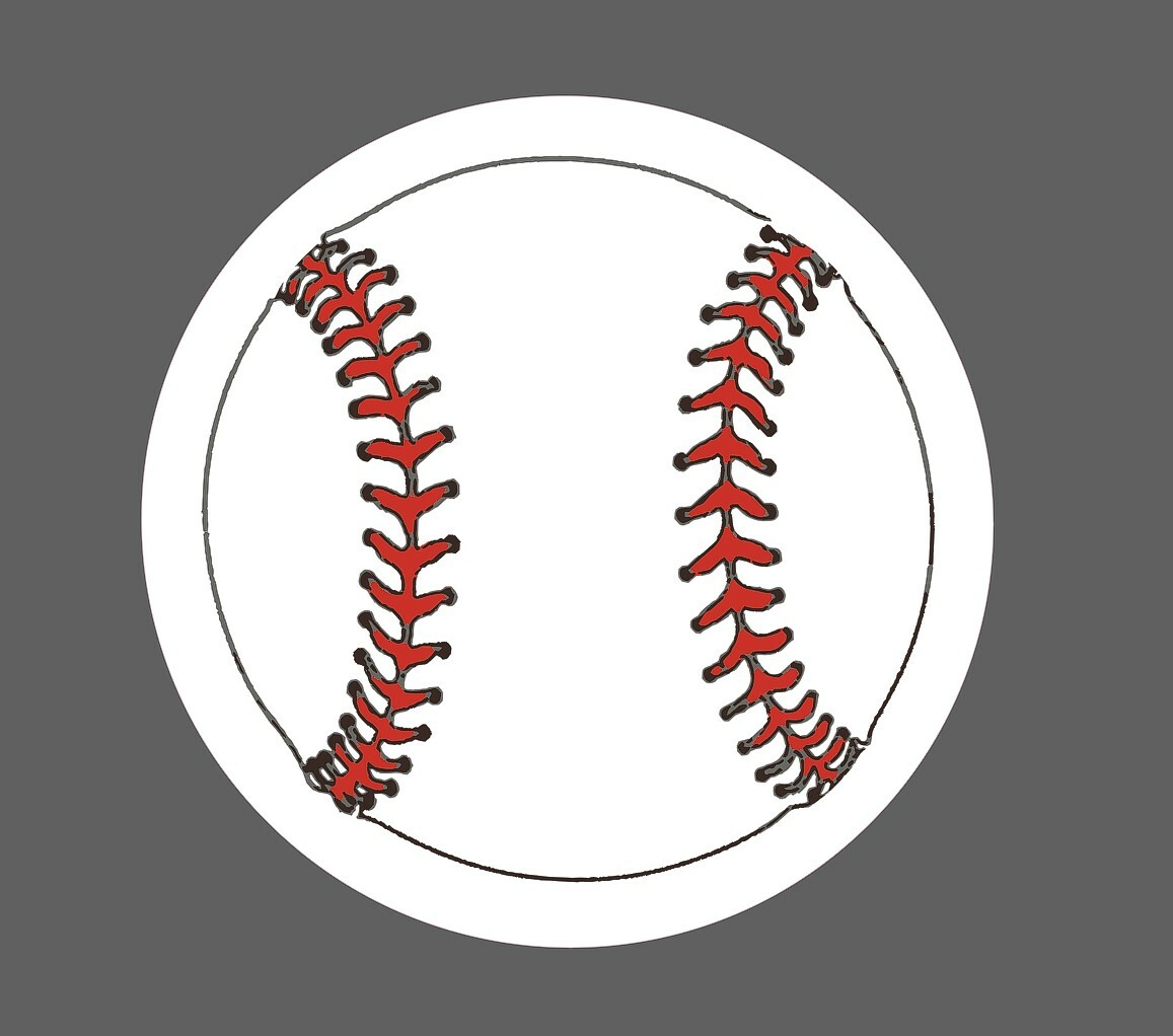Baseball Sticker Waterproof Ball Seams - Buy Any 4 For $1.75 Each Storewide! gallery