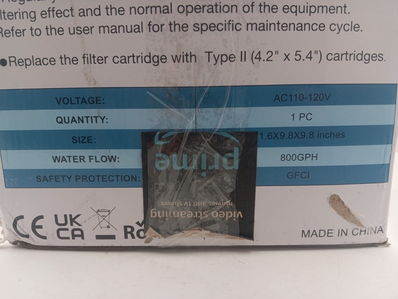 KimFilter Standard Above Ground Pool Filter Pump 800 GPH Cartridge System gallery