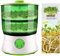 Bean Sprouter Machine, Plastic, Green