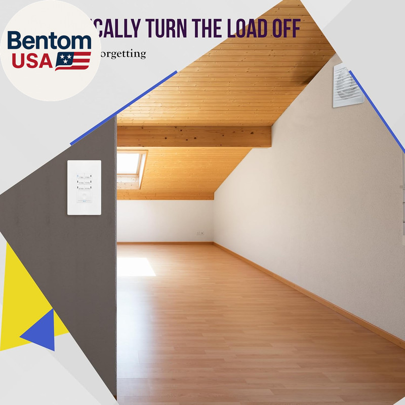 Countdown Timer Switch for Bathroom Fans and Household Lights, 1-5-10-15-20-30 M gallery