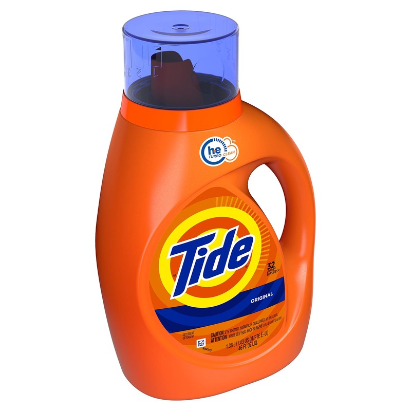 Tide Liquid Laundry Detergent, Original, 32 Loads, 46 Fl Oz gallery