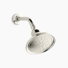 Kohler 45413-SN Devonshire Single-function Showerhead 2G Vibrant Polished Nickel