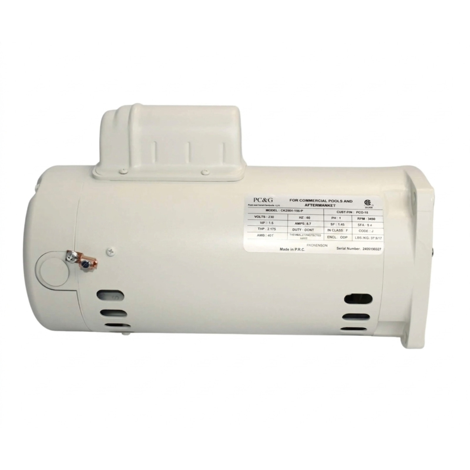 355014S Dyneson Pool Pump Motor 2 HP Compatible with Pentair Whisperflo Pumps gallery