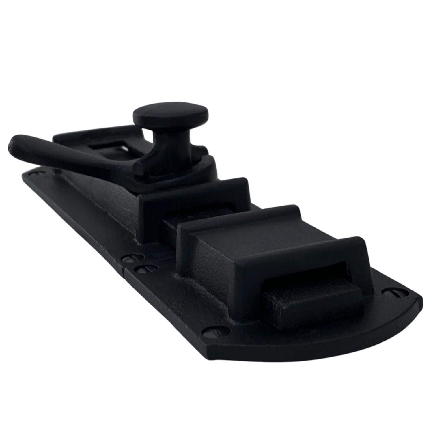 Surface Mounted Slide Bolt Lock in Cast Iron 9 Inch gallery