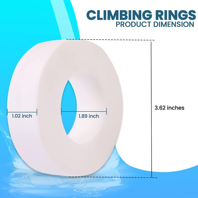 High-Quality Rubber Climbing Ring Set - Fits Dolphin Models M200 to DX6 gallery