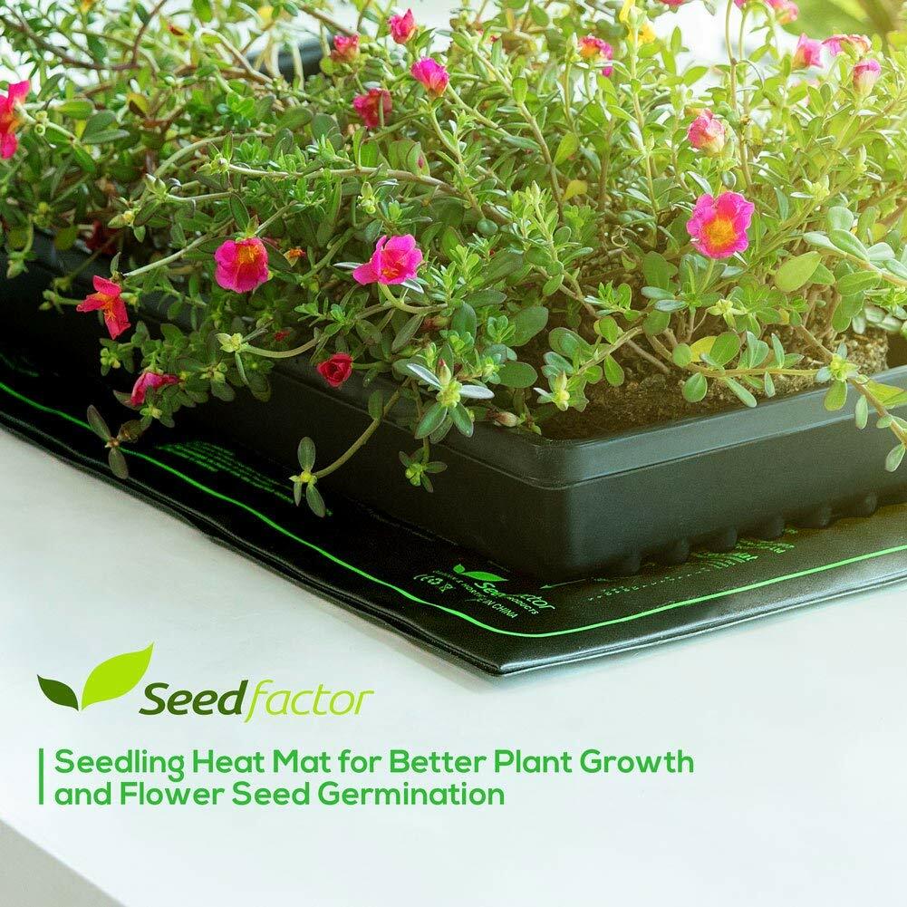 Seedfactor 10"x20" Seedling Heat Mat Seed Germination Propagation Clone Starter gallery