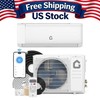 12000 BTU Mini Split Air Conditioner 18.5 SEER2 Inverter 230V Heater gallery