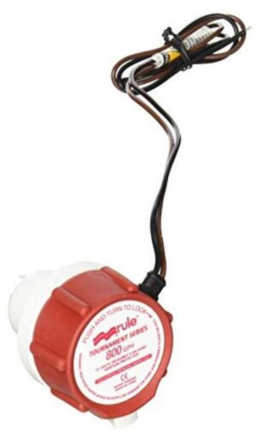 Rule 46DR Replacement Motor - 800 GPH Replacement Parts 800 Gph gallery