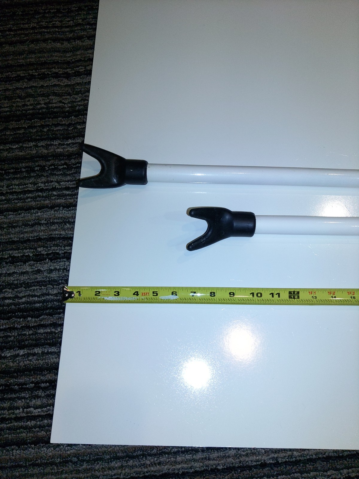 Security Door Bar MP Products Part 10104 2 Adjustable Bars For Two Doors gallery