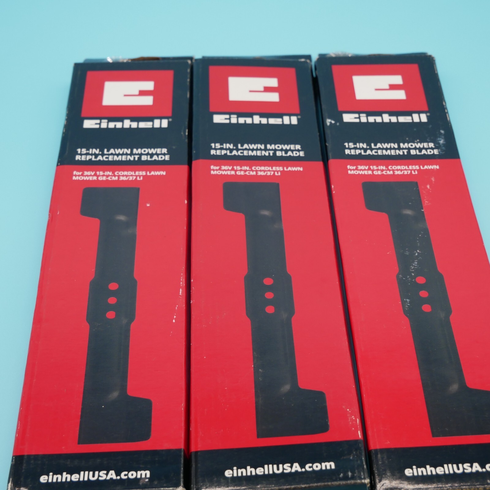 Lot Of 3: Einhell 15-IN. Lawn Mower Replacement Blade gallery
