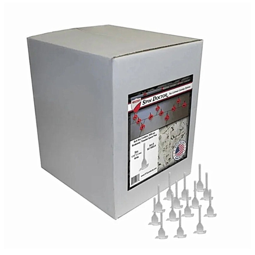 RTC Spin Doctor 1/16 inch Tile Leveling Spacer Posts - Pack of 2000pcs gallery