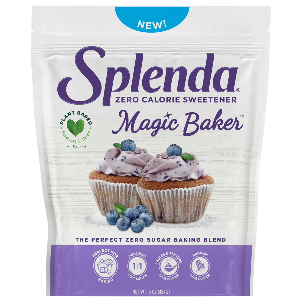Splenda Magic Baker Zero Calorie Granulated Sugar Substitute, 16 oz