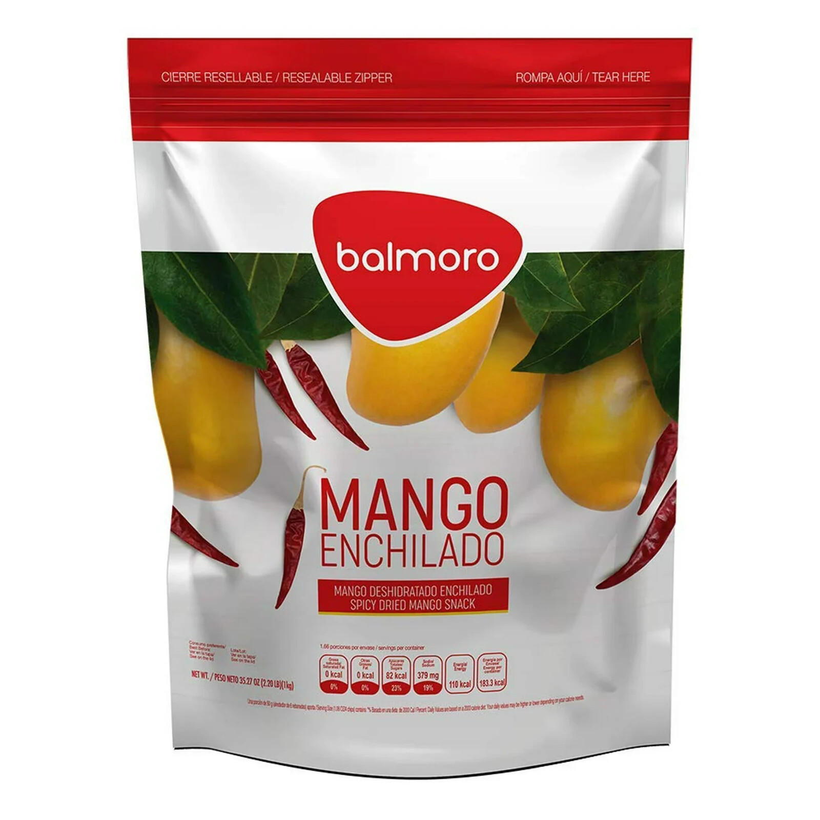Mango Enchilado Balmoro 2,2 lbs. spcy mango slices gallery