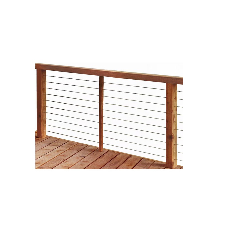 15ft 1/8" Cable Railing Kit,Stainless Steel 316 for Stair Deck Cable Rail System gallery