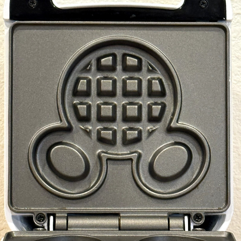 Disney Intertek Mickey Mouse The True Original 90 Year Mini Belgian Waffle Maker gallery